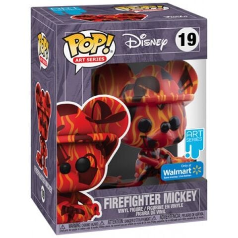 Figurine Funko Pop! N°19 - Mickey - Firefighter Mickey